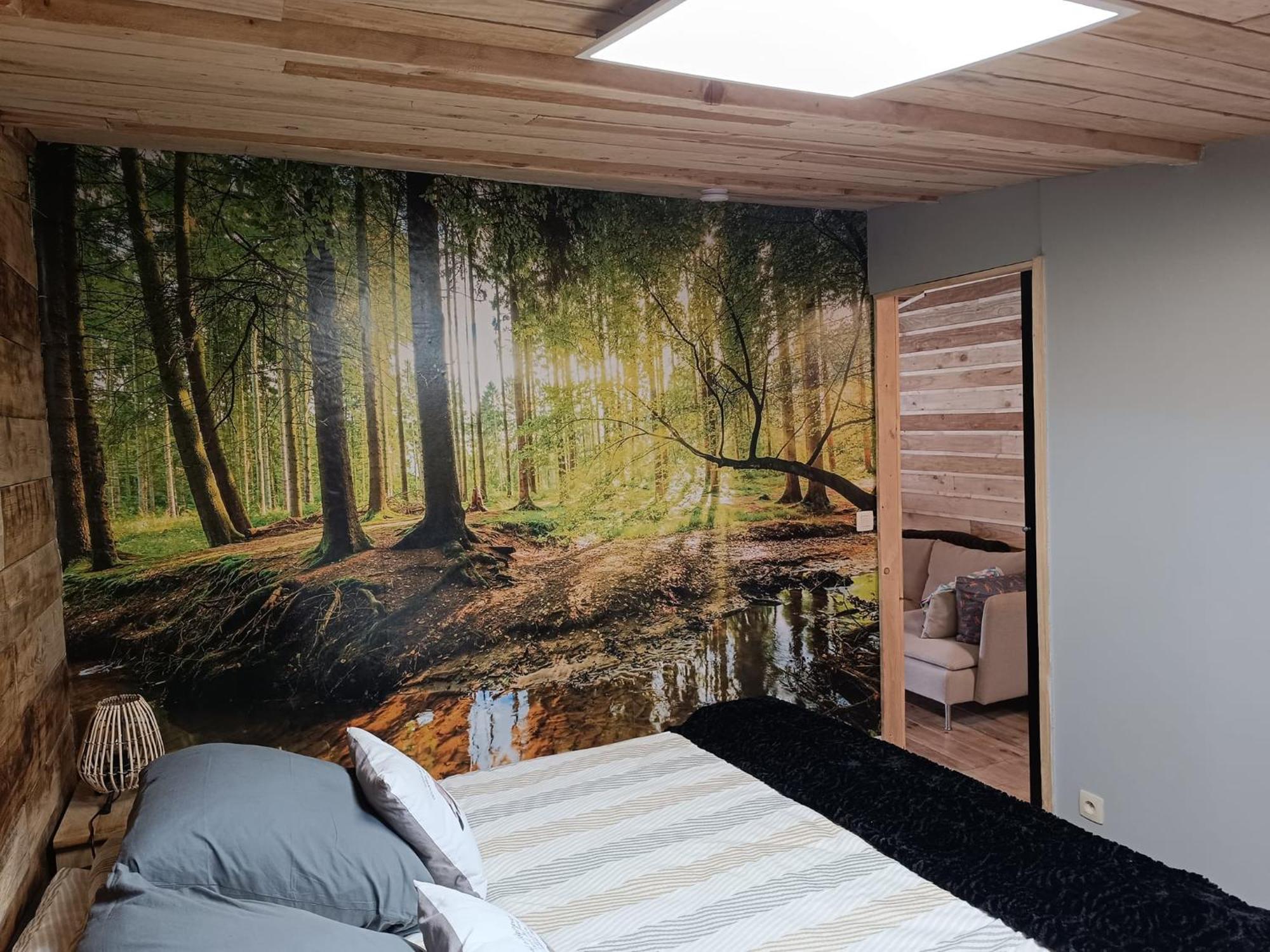 Le P'Tit Nid : Mini Loft Pour 2 A 4 Personnes Vila Tellin Exterior foto
